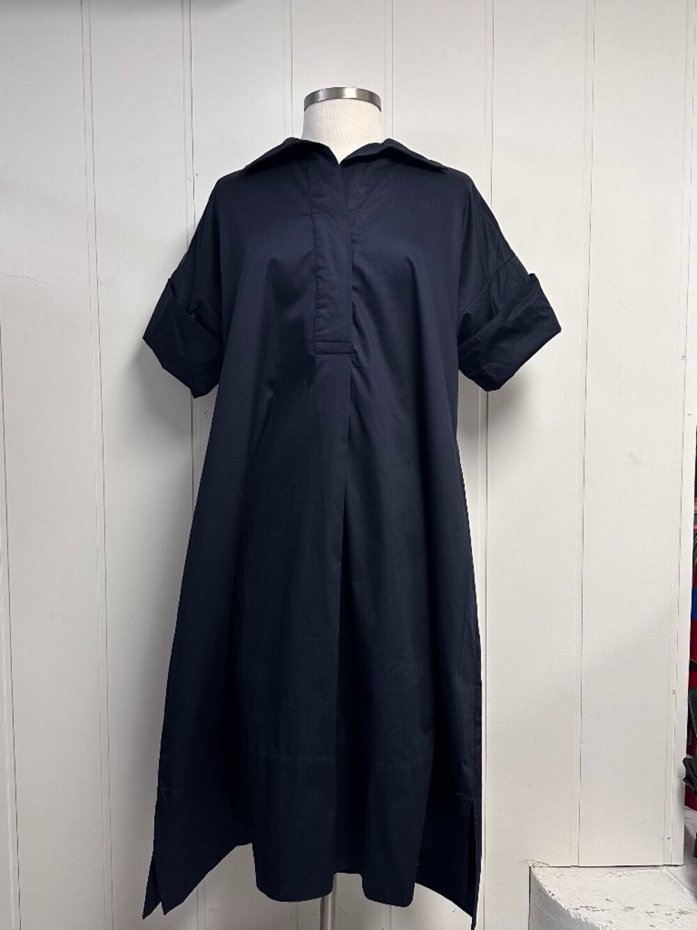 Addie cotton midi dress